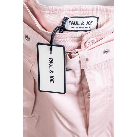 Paul & Joe Pink Belted Pant Cotton - Picture 3 of 3